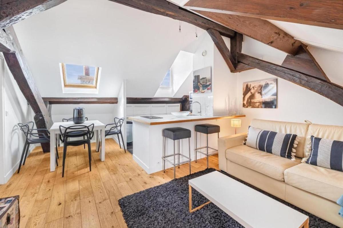 On The Rooftops Of - Marais Apartment *